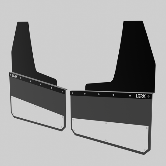 Dually Kickback Mudflaps